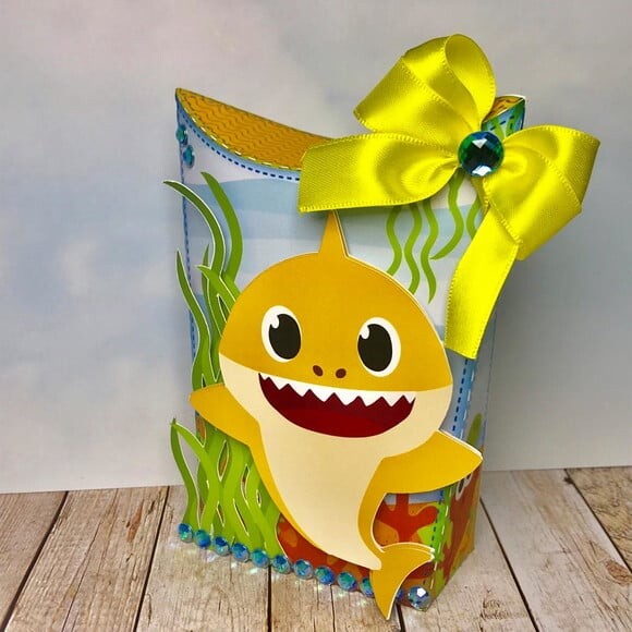 Kit 60 Lembrancinhas - Babyshark