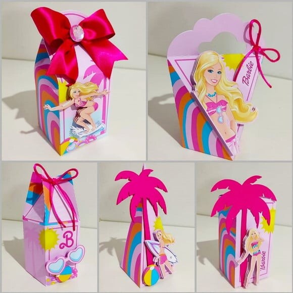 Kit 60 Lembrancinhas - Barbie