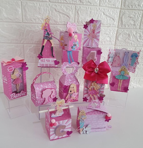 Kit 60 Lembrancinhas - Barbie