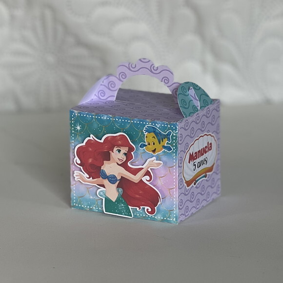 Kit 60 Lembrancinhas Ariel