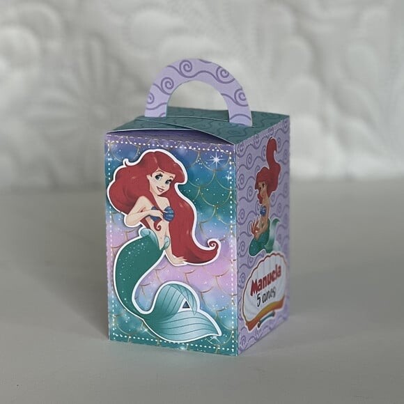 Kit 60 Lembrancinhas Ariel