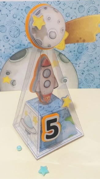 Kit 60 Lembrancinhas Astronauta