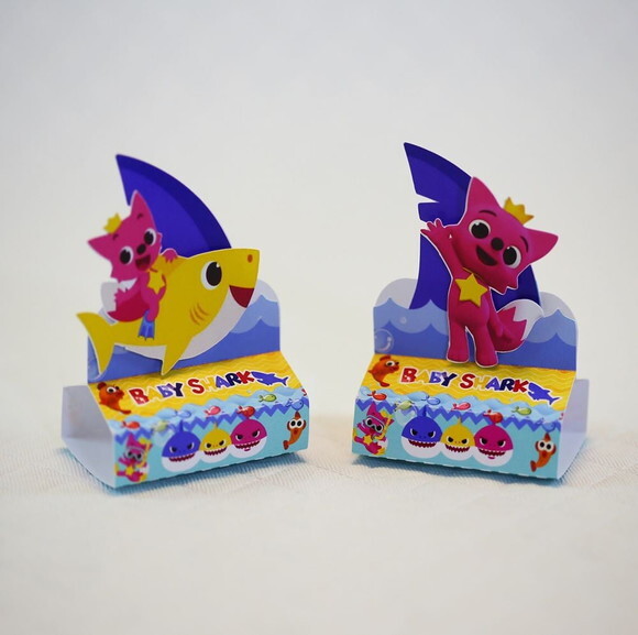 Kit 60 Lembrancinhas Babyshark