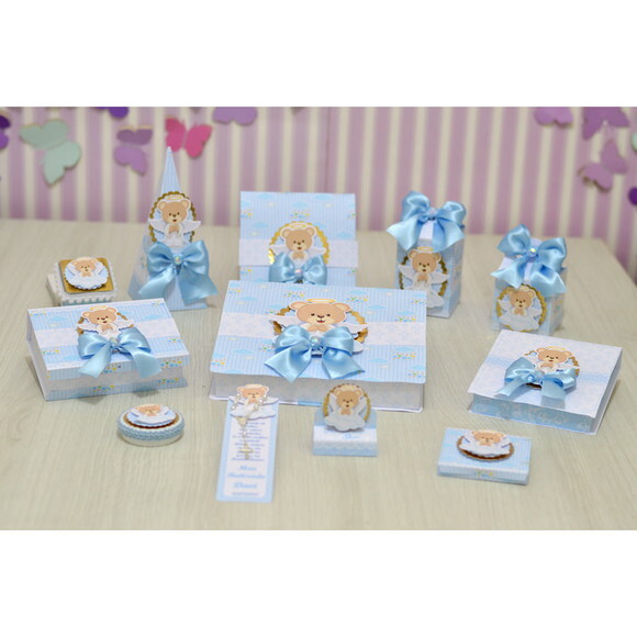 Kit 60 Lembrancinhas Batizado