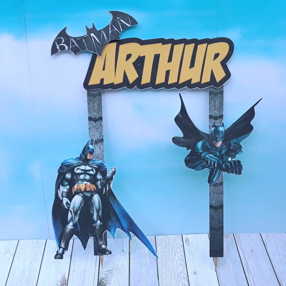 Kit 60 Lembrancinhas Batman