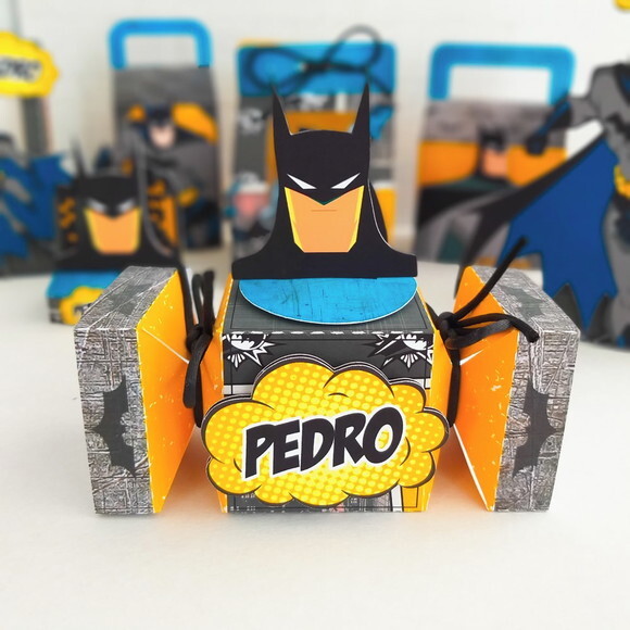 Kit 60 Lembrancinhas Batman