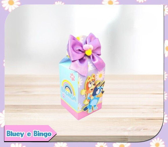 Kit 60 Lembrancinhas Bluey