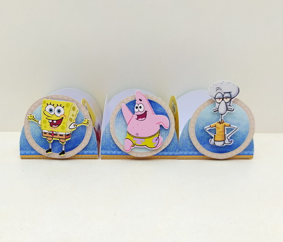 Kit 60 Lembrancinhas Bob Esponja