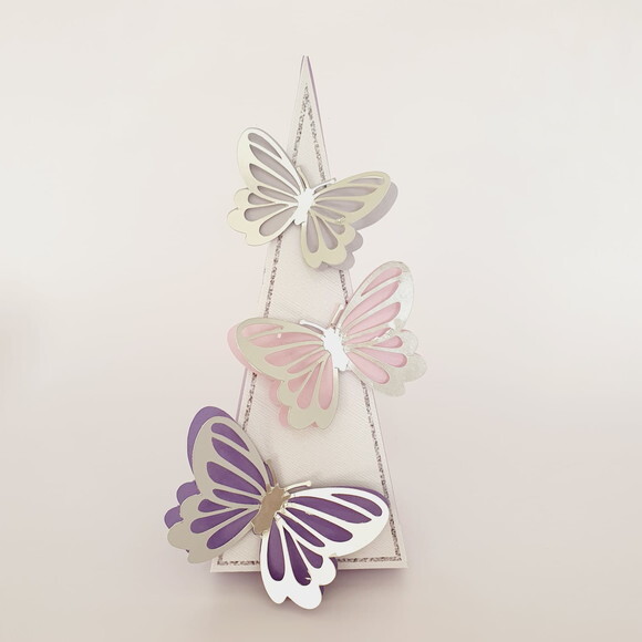 Kit 60 Lembrancinhas Borboleta Lilas