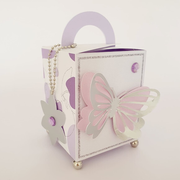 Kit 60 Lembrancinhas Borboleta Lilas