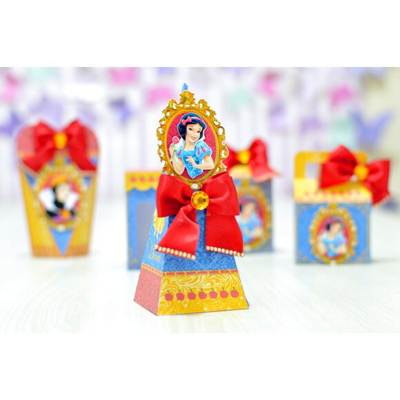 Kit 60 Lembrancinhas Branca de Neve