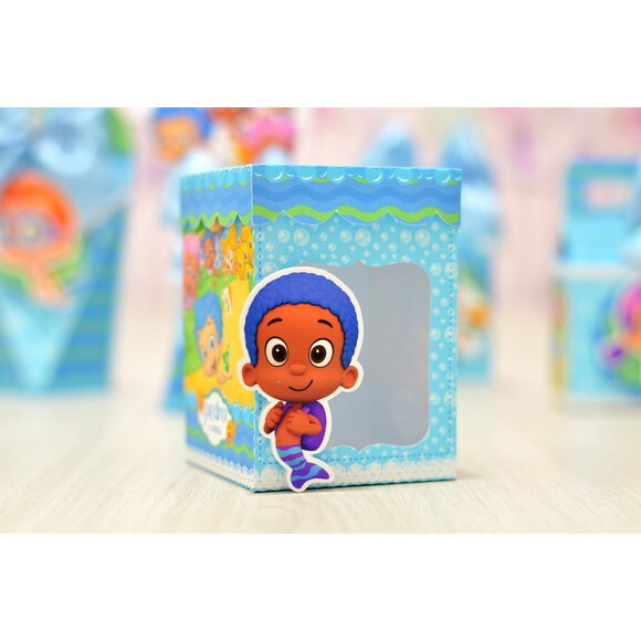 Kit 60 Lembrancinhas Bubble Menino