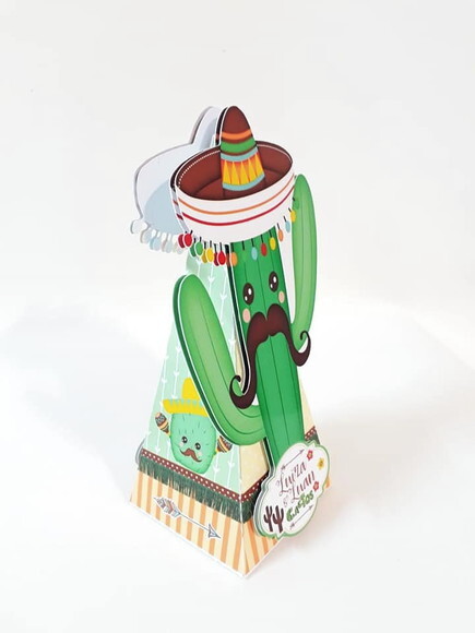 Kit 60 Lembrancinhas Cactos