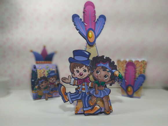 Kit 60 Lembrancinhas Carnaval