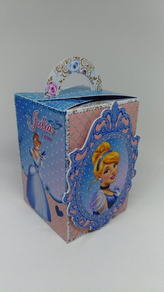 Kit 60 Lembrancinhas Cinderela