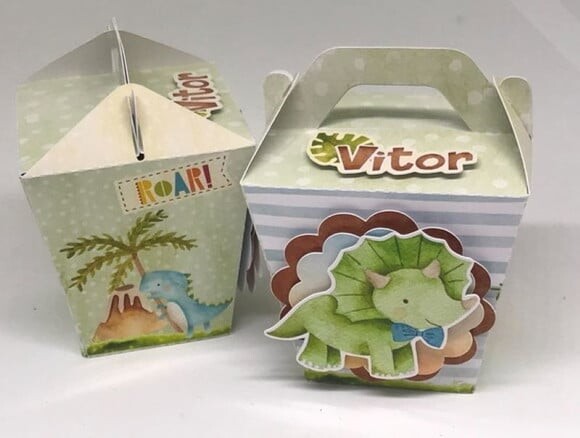 Kit 60 Lembrancinhas Dino