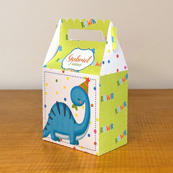 Kit 60 Lembrancinhas Dino Baby