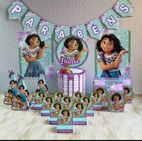 Kit 60 Lembrancinhas Encanto Disney