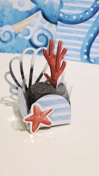 Kit 60 Lembrancinhas Fundo do Mar