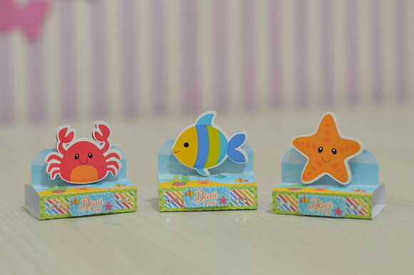 Kit 60 Lembrancinhas Fundo do Mar