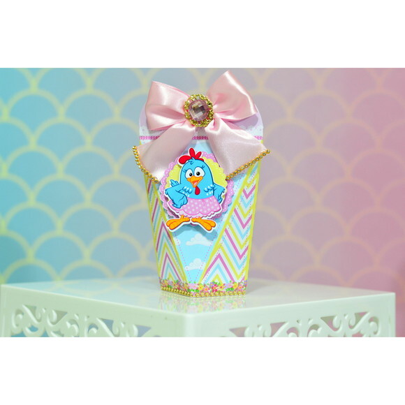 Kit 60 Lembrancinhas Galinha Pintadinha