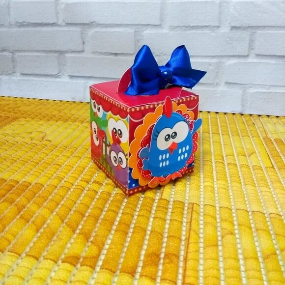 Kit 60 Lembrancinhas Galinha Pintadinha