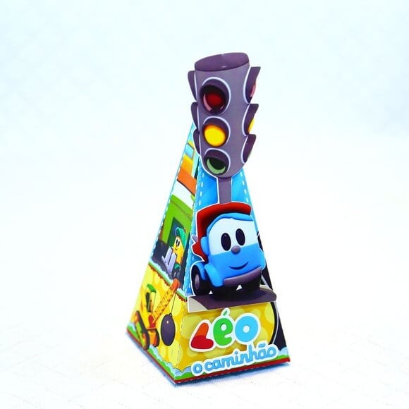 Kit 60 Lembrancinhas Léo Caminhão