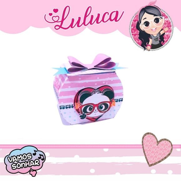 Kit 60 Lembrancinhas Luluca