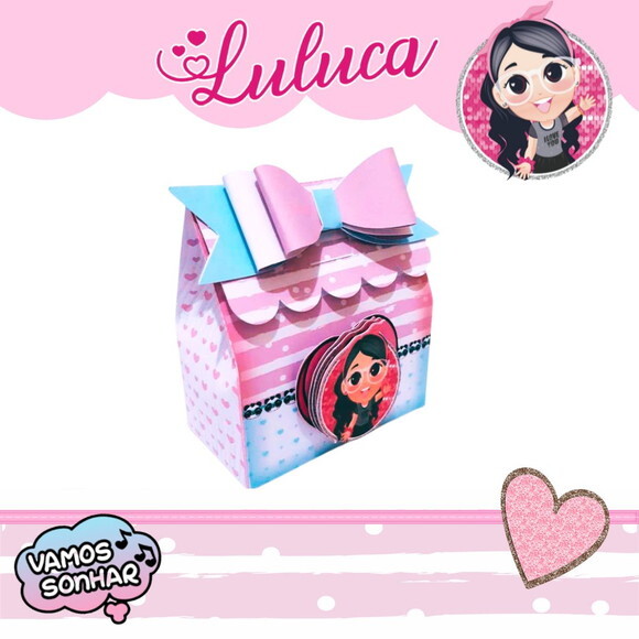 Kit 60 Lembrancinhas Luluca