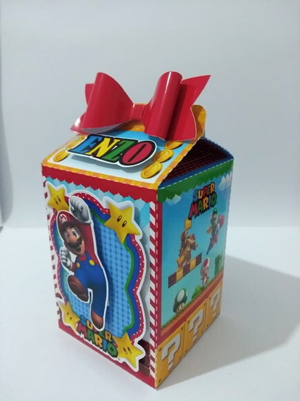 Kit 60 Lembrancinhas Mario Bros