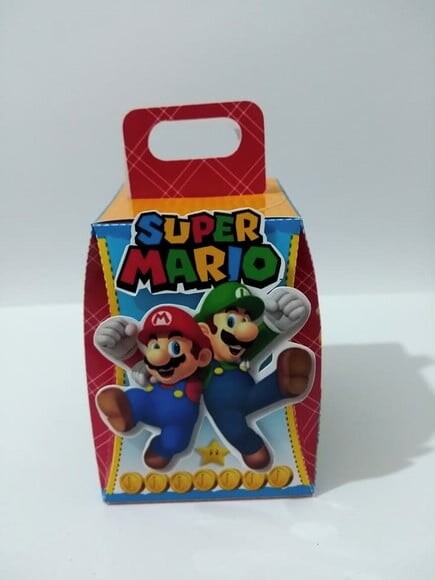 Kit 60 Lembrancinhas Mario Bros