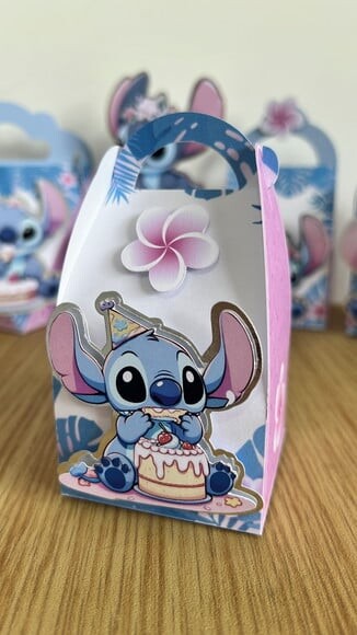 Kit 60 Lembrancinhas Stitch