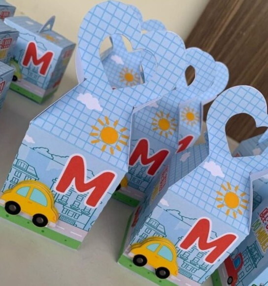 Kit 60 Lembrancinhas Transportes