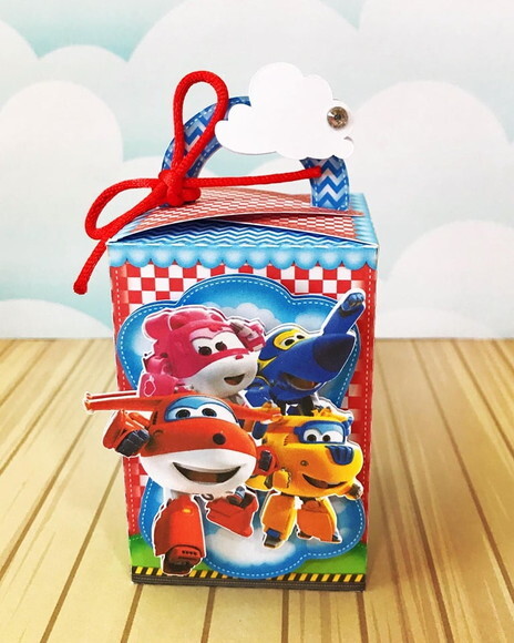 Kit 60 Lembrancinhas Super Wings