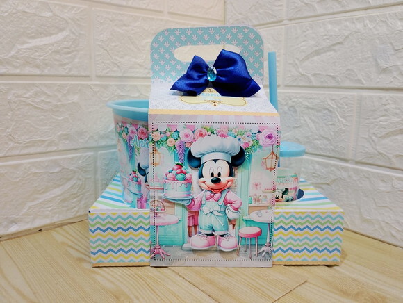 Kit Cinema - Minnie ou Mickey Confeiteiro
