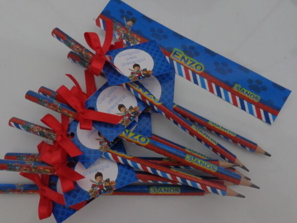 Lápis Personalizado com Balde
