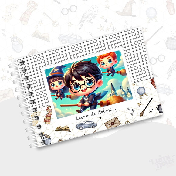 Livro de Colorir A5 50 Folhas