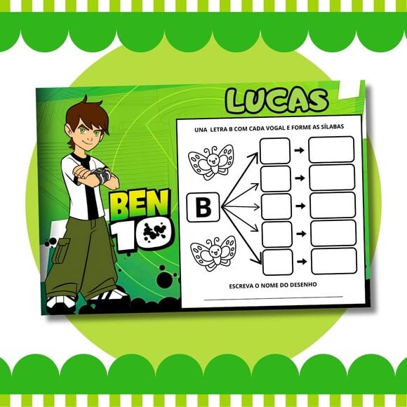 Livro Diversão Ben 10