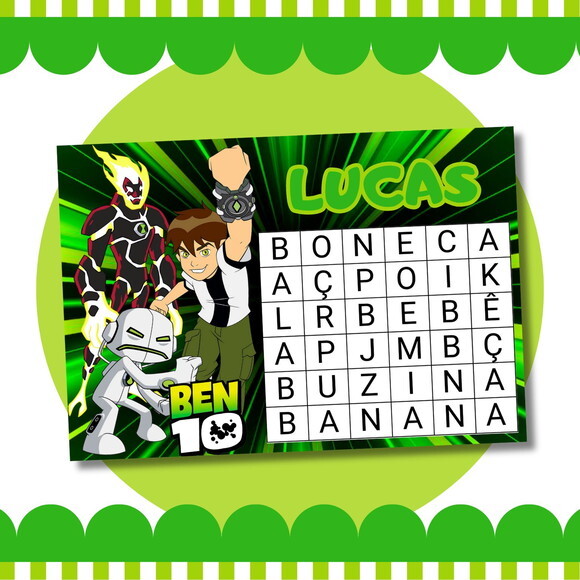 Livro Diversão Ben 10