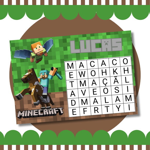 Livro Diversão Minecraft