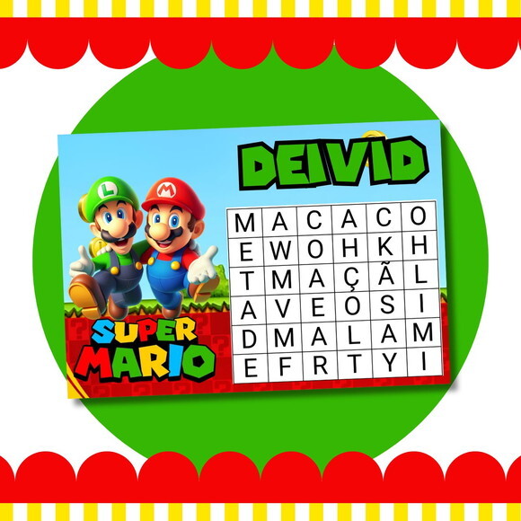 Livro Diversão Super Mario