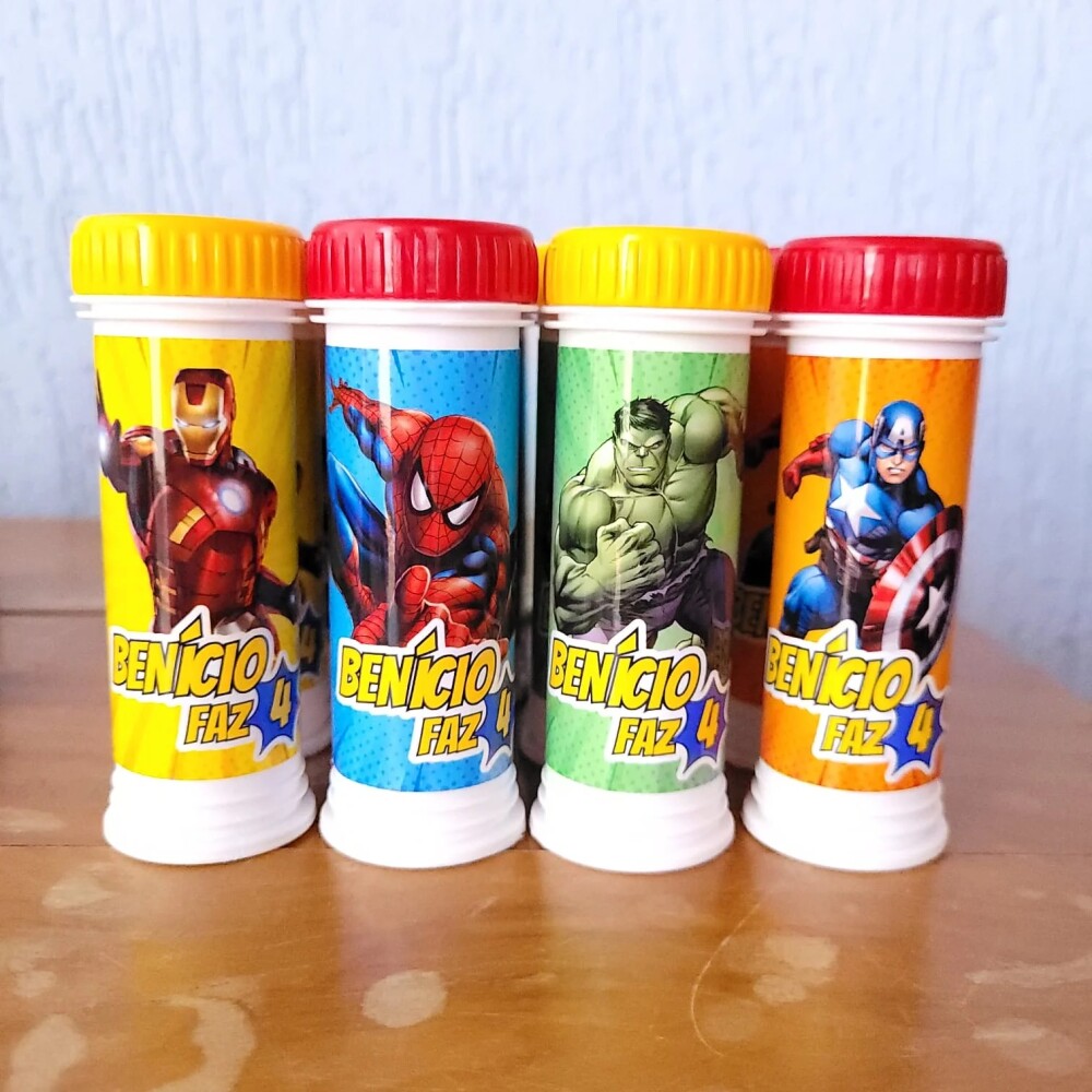 Tubete de Bolha de Sabão