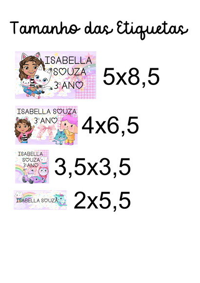 60 Etiquetas