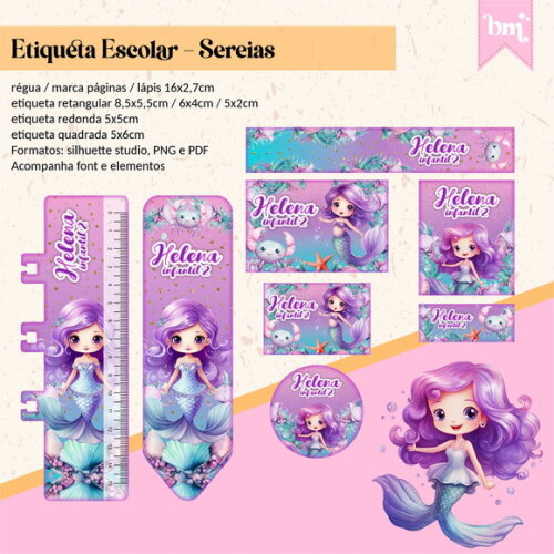 60 Etiquetas Escolares