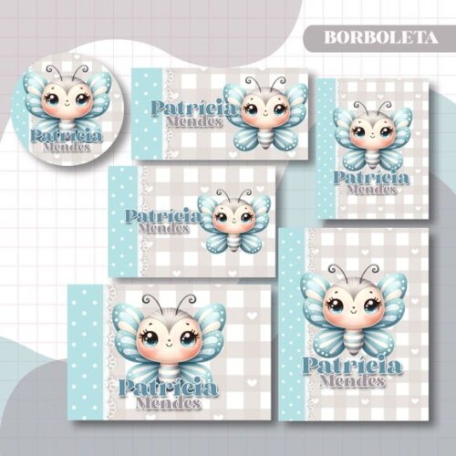60 Etiquetas Escolares Personalizadas Prova D