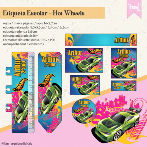 60 Etiquetas Hot Wells