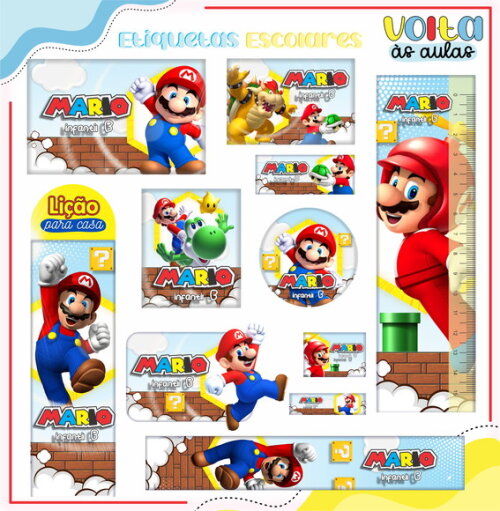 60 Etiquetas Personalizadas