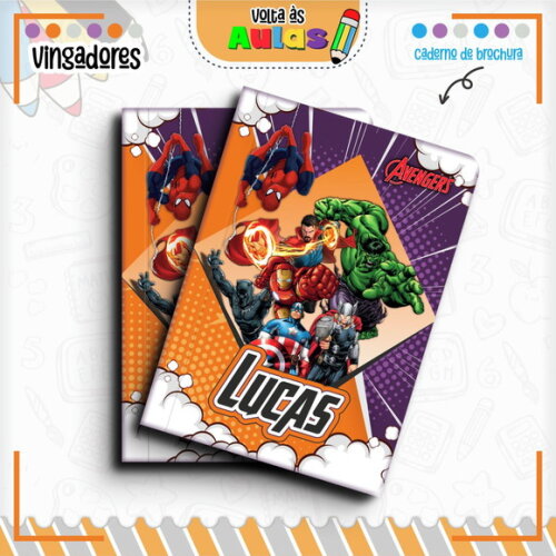 Caderno Brochurão Personalizado