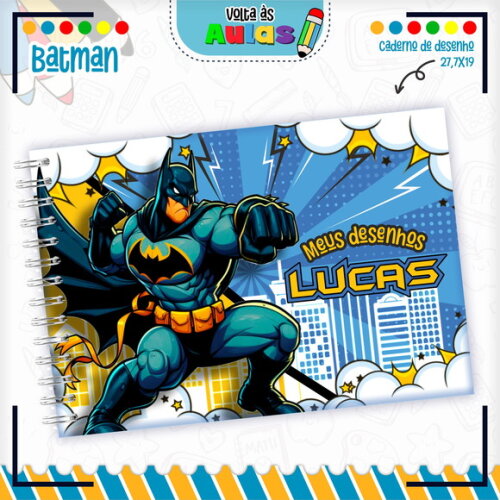 Caderno de Desenho- Qualquer Tema