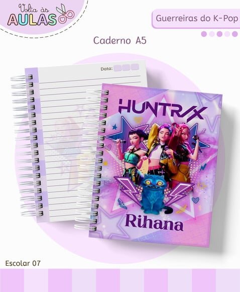 Caderno ou Agenda Personalizada
